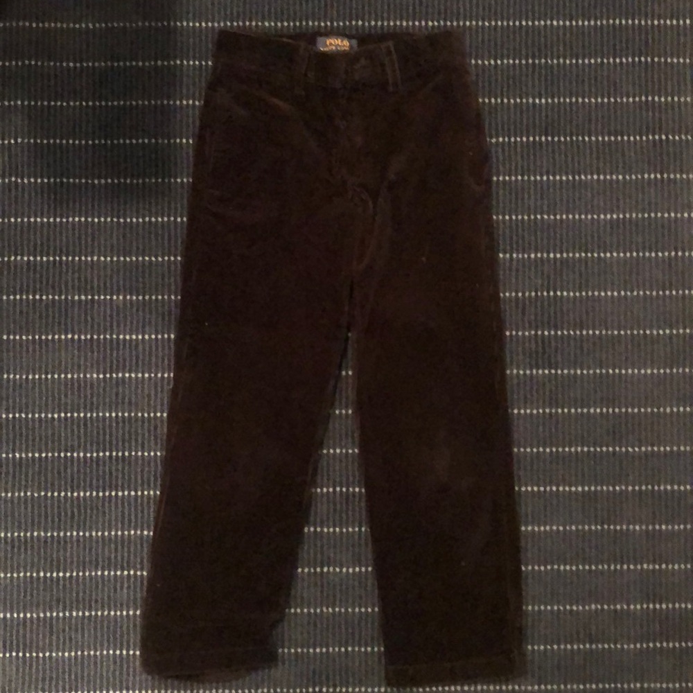 Ralph Lauren Boys Cords Navy Blue Size 5